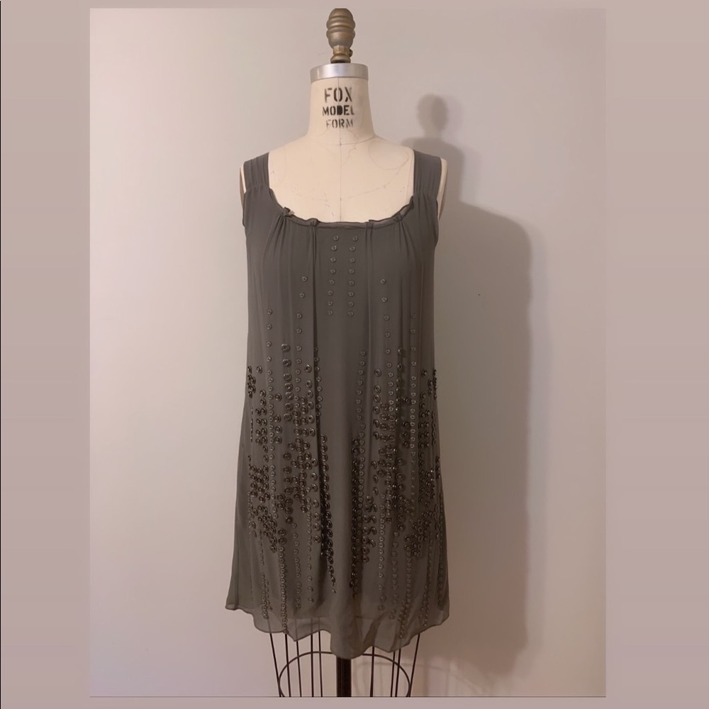 Twelfth Street by Cynthia Vincent Metal Snap Dress